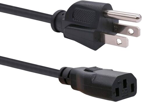 TWTADE مراقب تلفزيون سلك تمديد الطاقة 6ft 3 الشق 10A 250 فولت 16AWG ، كابل بديل لتلفزيون VIZIO ، العديد من أجهزة التلفزيون I-039 in Kuwait