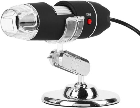 مجهر USB، تكبير 1000X 8 LED USB مجهر رقمي كاميرا فيديو مع حامل in Saudi Arabia