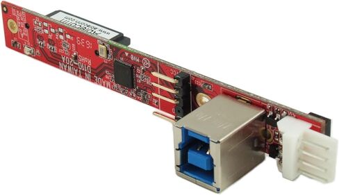 Ableconn IUSB3SAOD SATA محرك أقراص ضوئي رفيع (ODD) إلى جهاز محول رأسي صغير USB 3.0 Type-B (F) - تحويل محرك ضوئي رفيع SATA إلى محرك أقراص USB 3.0 ODD in Kuwait