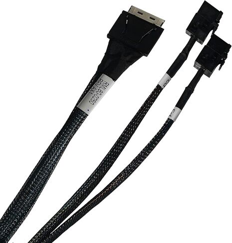 كابل DiLiVing oCulink 8X (SFF-8611 80pin) إلى 2Port HD Mini SAS(SFF-8643 36pin) (80 سم) in Kuwait