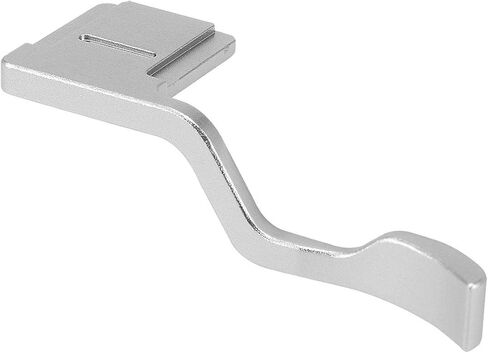 Haoge Metal Hot Shoe Thumb Up Rest Hand Grip for Fujifilm X-T50 XT30III Fuji X-T30 II X-T10 X-T20 X-T30 XT10 XT20 XT30 Camera Silver THB-XT30S in Saudi Arabia