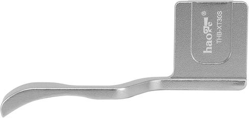 Haoge Metal Hot Shoe Thumb Up Rest Hand Grip for Fujifilm X-T50 XT30III Fuji X-T30 II X-T10 X-T20 X-T30 XT10 XT20 XT30 Camera Silver THB-XT30S in Saudi Arabia