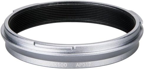 49mm Metal Lens Filter Adapter Ring for Fujifilm Fuji X100V X100F X100T X100S X100 X70 Camera & Wide Conversion Lens WCL-X100 II Installing UV CPL ND Filter Lens Cap Replace Fujifilm AR-X100 Black in Saudi Arabia