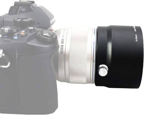 JJC LH-J66 غطاء عدسة حربة مخصص قابل للعكس لعدسة Olympus M. Zuiko Digital ED 12-40mm f/2.8 PRO، استبدال غطاء عدسة Olympus LH-66 in Kuwait