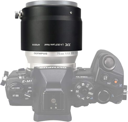 JJC LH-J66 غطاء عدسة حربة مخصص قابل للعكس لعدسة Olympus M. Zuiko Digital ED 12-40mm f/2.8 PRO، استبدال غطاء عدسة Olympus LH-66 in Kuwait