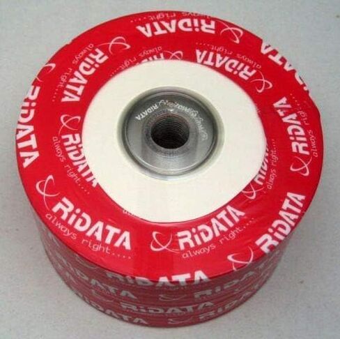 ريداتا 700MB 52X CD-R النافثة للحبر موزع ابيض قابل للطباعة 50 عبوة (9010EDRRDA108) in Kuwait
