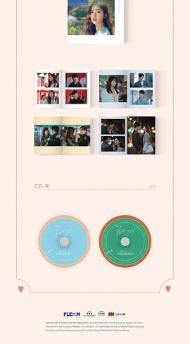 عرض تلفزيوني OST كوري Kdrama O.S.T CD+68p كتيب + رسالة مجموعة بطاقات الصور + تتبع Kpop مختومة in Saudi Arabia