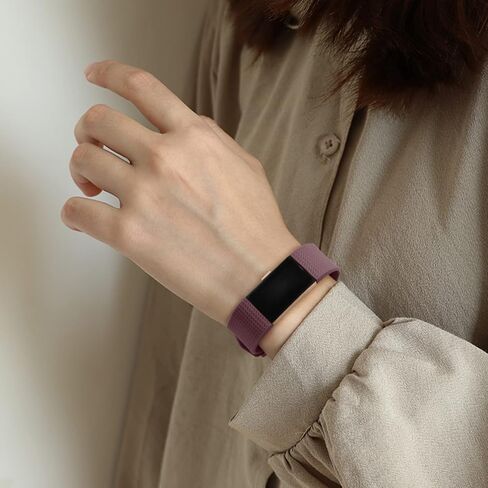 3 عبوات من الأربطة الرياضية المتوافقة مع Fitbit Charge 2 Bands للنساء والرجال، أشرطة معصم بديلة قابلة للتعديل لـ Fitbit Charge 2 HR صغيرة وكبيرة in Kuwait