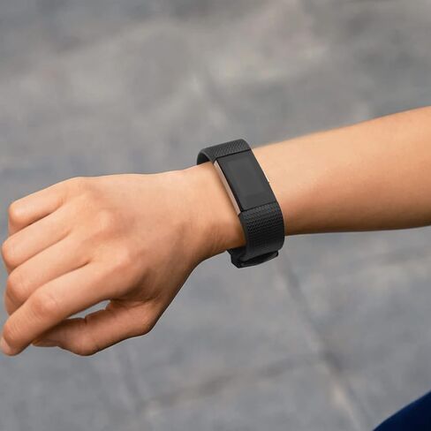 3 عبوات من الأربطة الرياضية المتوافقة مع Fitbit Charge 2 Bands للنساء والرجال، أشرطة معصم بديلة قابلة للتعديل لـ Fitbit Charge 2 HR صغيرة وكبيرة in Kuwait