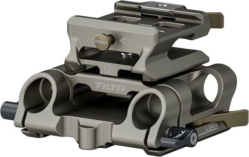 Tilta Modular Baseplate Type II with15mm LWS Rod Support | TA-MBP2 (Black) in Kuwait