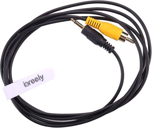 كيبل 3.5 ملم الى RCA - اي جريلي 3.5 ملم 1/8 انش قابس ذكر احادي الى مقبس RCA ذكر كيبل صوت مطلي بالذهب 1.8 متر (6 قدم) in Kuwait
