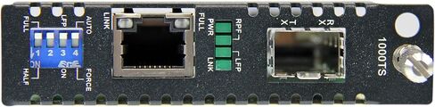 وحدة بطاقة محول الوسائط الليفية جيجابت إيثرنت من StarTech.com مع فتحة SFP مفتوحة - محول الألياف إلى إيثرنت - محول وسائط إيثرنت (ET91000SFP2C) in Saudi Arabia