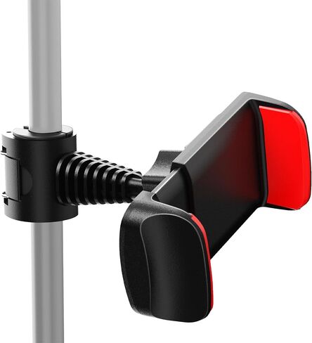 حامل هاتف LUOLED للضوء الحلقي، حامل هاتف قابل للدوران 360 درجة، مرفق ضوء حلقي، مرفق هاتف للحامل ثلاثي القوائم، متوافق مع الهواتف الذكية، للحوامل الثلاثية، والمكياج، ومؤتمرات الفيديو، عبوة واحدة in Kuwait