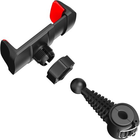 حامل هاتف LUOLED للضوء الحلقي، حامل هاتف قابل للدوران 360 درجة، مرفق ضوء حلقي، مرفق هاتف للحامل ثلاثي القوائم، متوافق مع الهواتف الذكية، للحوامل الثلاثية، والمكياج، ومؤتمرات الفيديو، عبوة واحدة in Kuwait