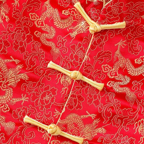 Boy Tang Suit Dragon Long Sleeve Shirt Chinese New Year Outfit Chinese Traditional Clothes for Kids in Kuwait
