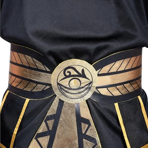 Spooktacular Creations Adult Men’s Black Pharaoh Costume Egyptian King Costume Set for Halloween Dress Up Party Cosplay in Kuwait
