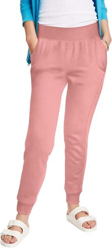 Hanes EcoSmart Joggers, Midweight Cotton-Blend Fleece Sweatpants for Women in Saudi Arabia