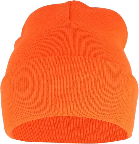 Armycrew High Visibility Neon Color Cuff Long Winter Beanie Hat in Kuwait