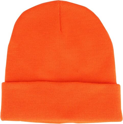 Armycrew High Visibility Neon Color Cuff Long Winter Beanie Hat in Kuwait