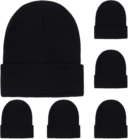 قبعة صغيرة شتوية من Cooraby قبعات صغيرة دافئة على شكل جمجمة للرجال والنساء in Kuwait