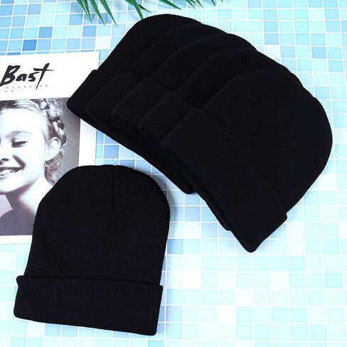 قبعة صغيرة شتوية من Cooraby قبعات صغيرة دافئة على شكل جمجمة للرجال والنساء in Kuwait