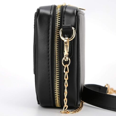 QiMing Retro Tape Shaped Evening Purse,PU Audio Cassette Crossbody HandBag for Women in Kuwait