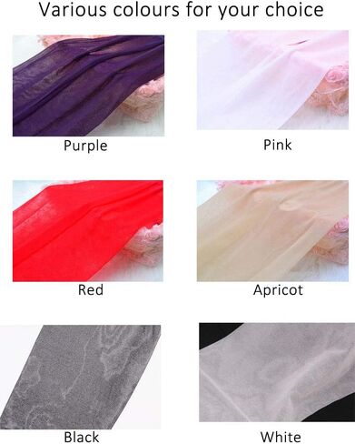 RuoFeng Lovable Sexy Long Tube Silk Stockings 8cm 2 Pairs in Saudi Arabia