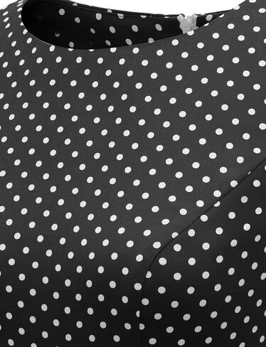 Dressystar Women Vintage 1950s Retro Rockabilly Prom Dresses Cap-Sleeve in Saudi Arabia