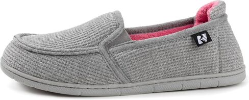 RockDove Women's Two-Tone Hoodback Slipper with Removable Insole | Indoor/Outdoor Sole, Non-Slip, Lightweight, Machine Washable, Stylish, Skin-Friendly, Breathable, Gift-Ready in Saudi Arabia