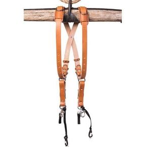 HoldFast Gear Money Maker Bridle Skinny 2 Camera Harness (Tan, Medium) in Kuwait
