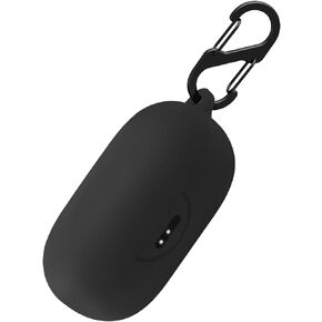 Geiomoo Silicone Case Compatible with Anker Soundcore Sport X10, Protective Cover with Carabiner (Emerald Green)