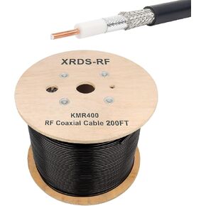 XRDS -RF KMR400 RF Coaxial Cable 50 Ohm Low Loss Coax Cable with NO Connectors 200FT in Saudi Arabia
