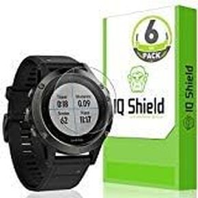 IQShield Screen Protector Compatible with Garmin Fenix 5 (Garmin Fenix 5 Plus)(6-Pack) Anti-Bubble Clear TPU Film in Saudi Arabia