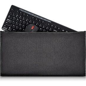 Keyboard Dust Cover for Universal 68-87 Keys Keyboard, PC Keyboard Bag Pouch Case for PC 60%-80% Wireless Gaming Keyboard/Mechanical Gaming Keyboard (15.8 x7.7 Inch)