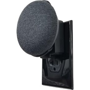 Dot Genie Google Home Mini (1st Gen) Backpack: The Simplest and Cleanest Outlet Wall Mount Hanger Stand for Home Mini (1st Gen) - No Cord Wrapping Required - Designed in USA (Black) in Kuwait