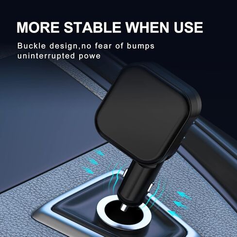 مجموعة شاحن سيارة USB حائطي، 2.1 أمبير 2 في 1 بمنفذ مزدوج USB لشاحن السفر للسيارة، قابس قابل للطي متوافق مع iPhone 13 12 11 Pro Max XS 8 7 6 Plus iPad Samsung Galaxy S21 S20 S10 S9 HTC LG Pixel Kindle in Kuwait