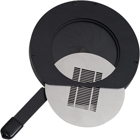 WELLMAKING Adjustable Aperture Iris Diaphragm(Supports Inserting gobos) for Optical snoot, can Adjust The Size of Aperture and gobo's Projection Simultaneously in Kuwait