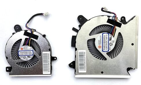 New CPU+GPU Cooling Fan Replacement for MSI GF65 GF65 Thin PABD08008SH N413, PAAD06015SL N433 Dual Fans in Saudi Arabia