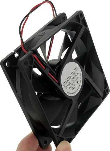 LEYEYDOJX New Cooling Fan for TD9025LS Wine Fridge,Hotel Refrigerator,DC12V 0.16A Size: 90x90x25MM(Hydraulic Quiet Fan) in Saudi Arabia