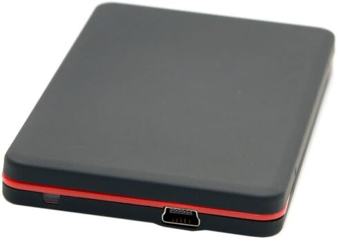 1.8" Micro SATA 16pin SSD to 2.5" SATA 22pin 7+15 Hard Disk case Enclosure White 7mm Height in Saudi Arabia