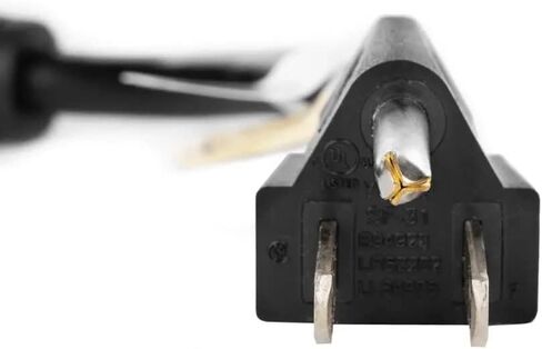 مونوبرايس مقسم سلك الطاقة - 6 قدم - أسود | NEMA 5-15P إلى 2X NEMA 5-15R، 16AWG، 13A، SJT، توصيل جهازين بمنفذ طاقة واحد in Kuwait