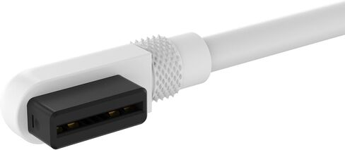 كابلات Corsair iCUE Link - 2X 135 ملم رفيعة 90 درجة - أبيض in Saudi Arabia