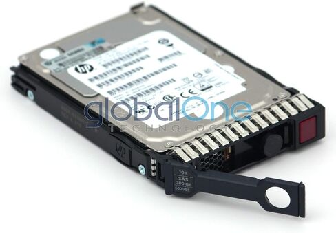 HP EG0300FBVFL-R - محرك الأقراص الصلبة HP 300GB 2.5 بوصة SAS 10K بسرعة 6 جيجابت/ثانية in Kuwait
