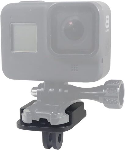 Aluminum CNC Quick Release Tripod Mount with 1/4 Adapter Buckle Base Interface Compatible for Hero 8 7 6 5 4 3 and Other Sports Camera (Surface Mount Board) in Saudi Arabia