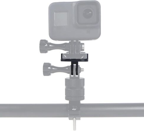 Aluminum CNC Quick Release Tripod Mount with 1/4 Adapter Buckle Base Interface Compatible for Hero 8 7 6 5 4 3 and Other Sports Camera (Surface Mount Board) in Saudi Arabia