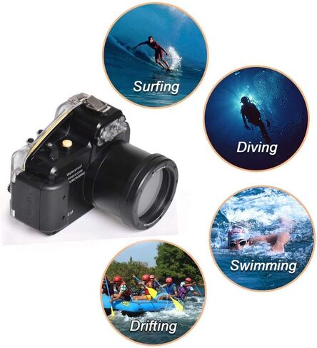 Sea frogs for Sony NEX-5N 18-55 mm Lens Underwater Waterproof Housing Camera Case in Saudi Arabia