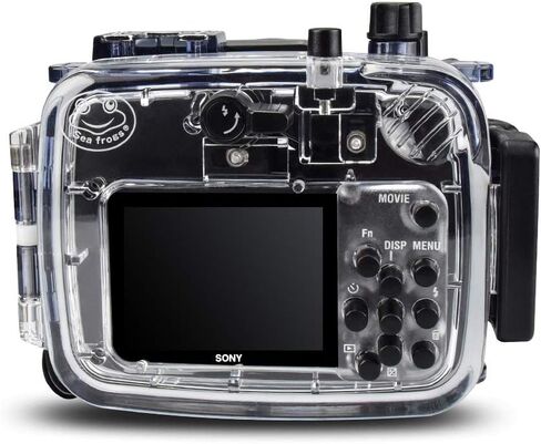 Seafrogs 60m/195ft Diving Camera Waterproof Housing Case for Sony RX100 VI M6 mark6, Protective Hard case for Underwater Photography Videography in Saudi Arabia