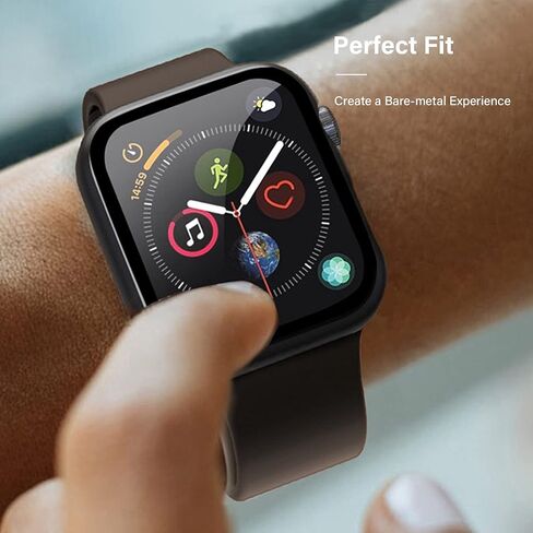 3-Pack Case with Screen Protector for Apple Watch 40mm SE/6/5/4 in Kuwait