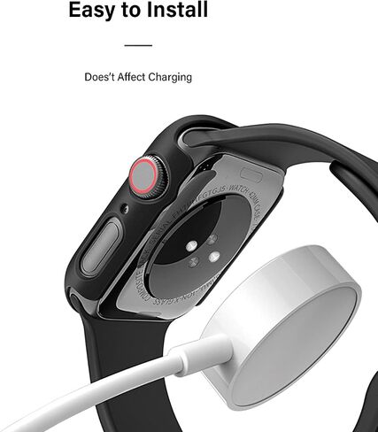 3-Pack Case with Screen Protector for Apple Watch 40mm SE/6/5/4 in Kuwait