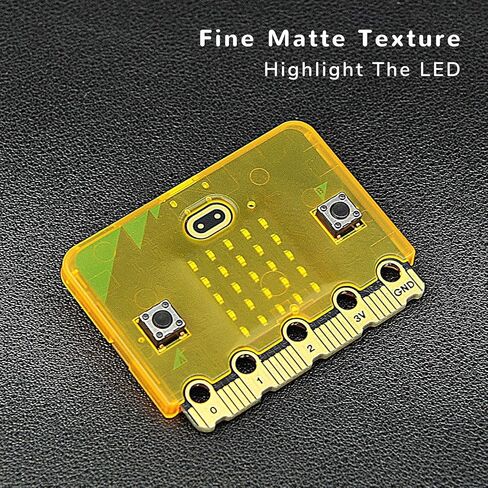 ELECFREAKS microbit V2 حالة وقائية بسيطة متجمد حالة ، سهلة التركيب ل BBC مايكرو: بت المجلس البرتقالي in Kuwait